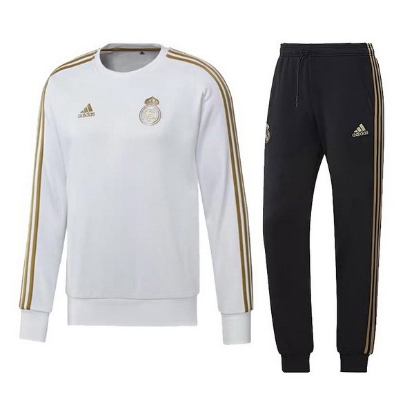 Trainingsanzug Real Madrid 2019-20 Jaune Weiß